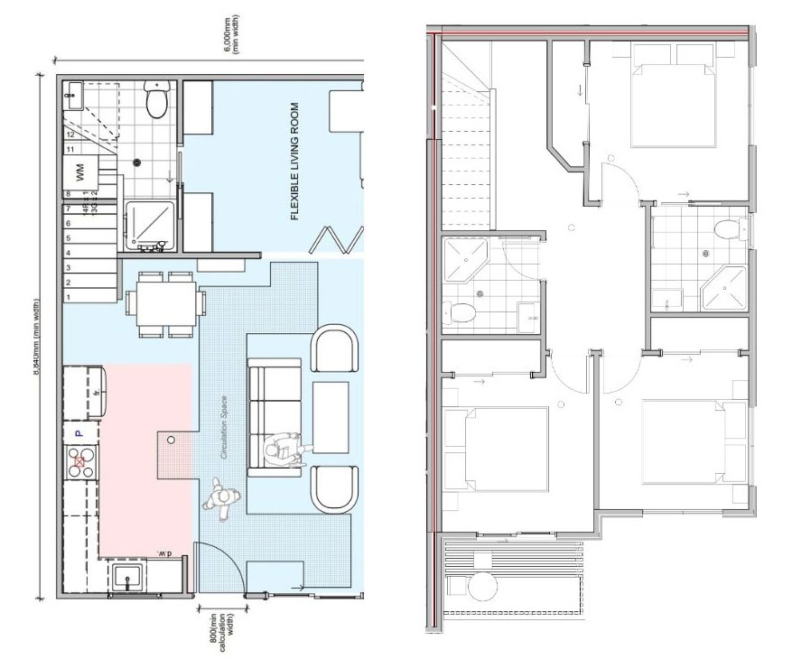 La trobe floor plan layout design