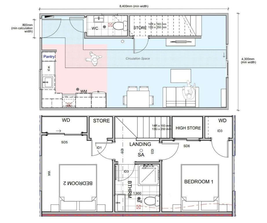 La trobe floor plan layout design