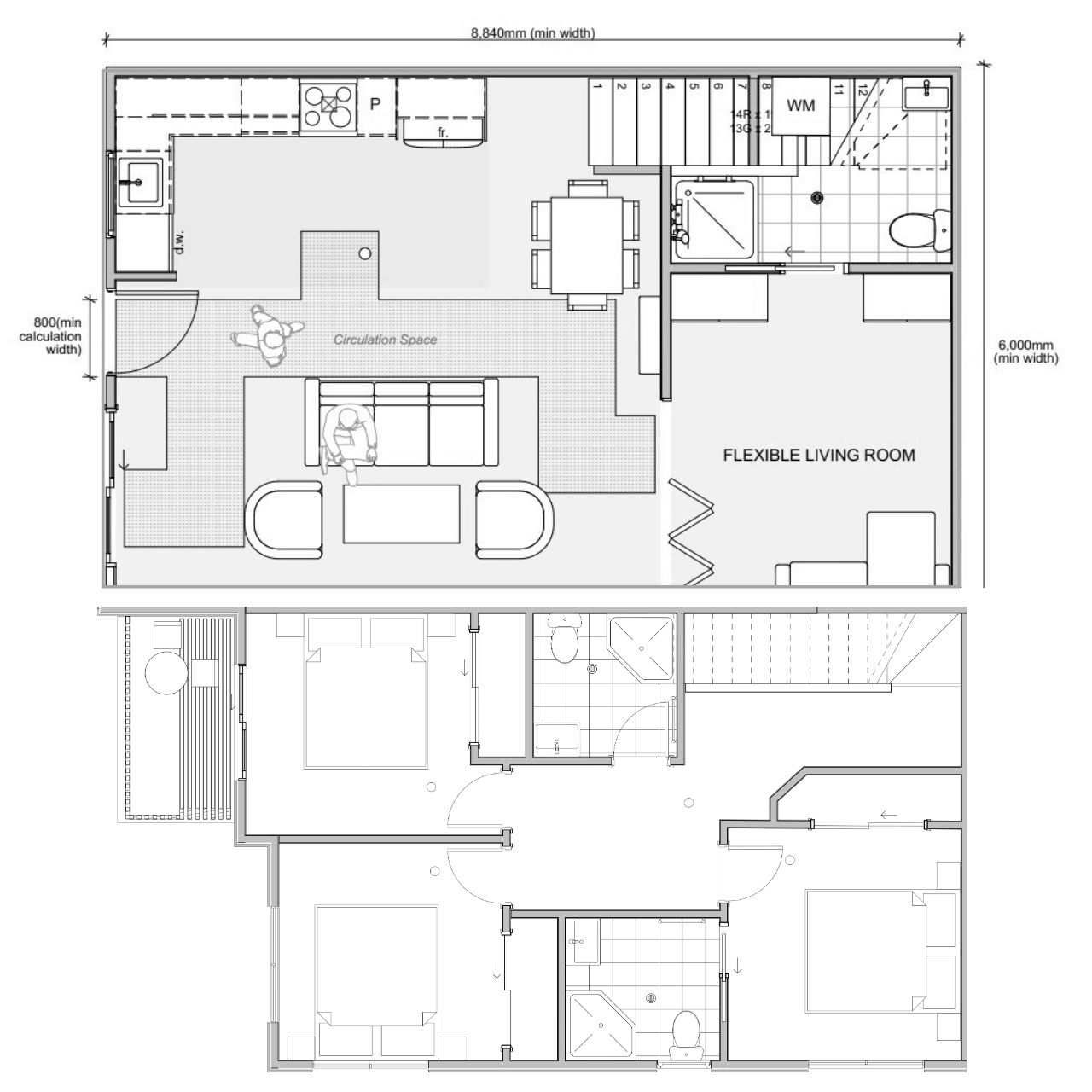 La trobe terraces 3 bedrom home