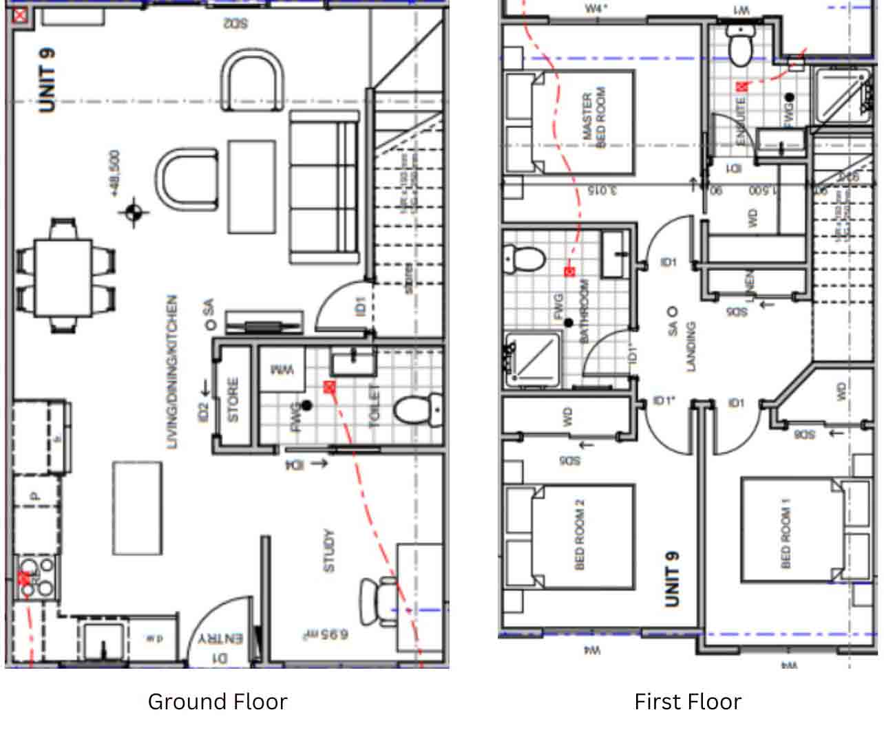 Skeaters Terraces Floor Plan 1