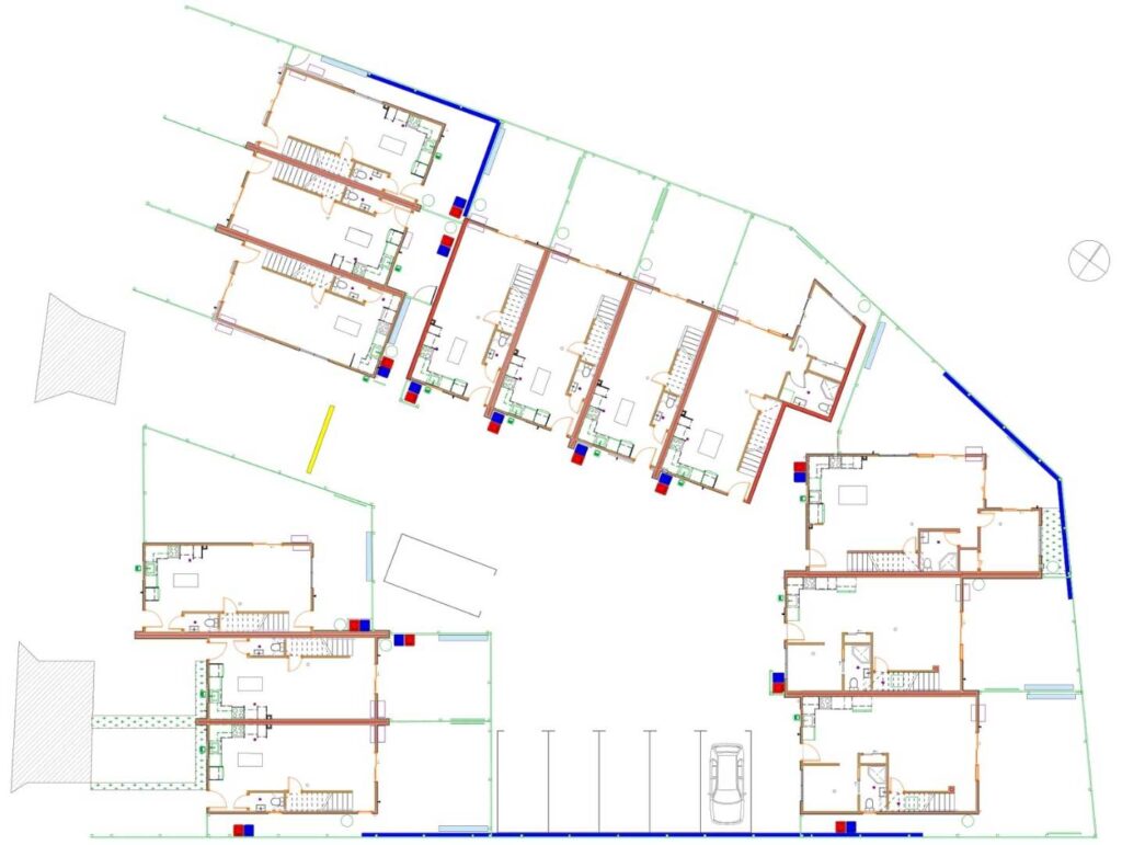 Skeaters Terraces Siteplan