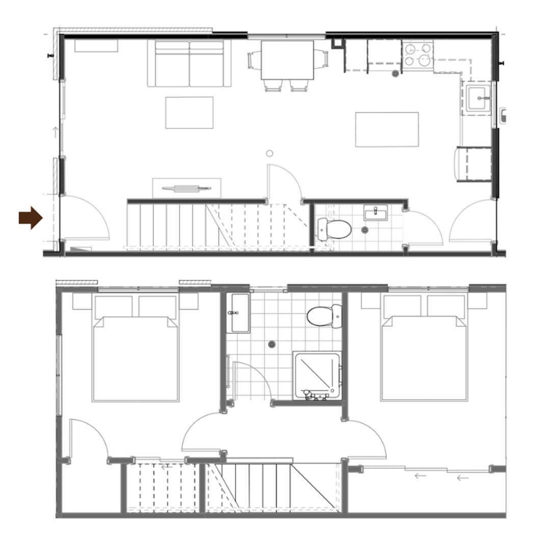 Skeates terraces floor plan 2 bedroom