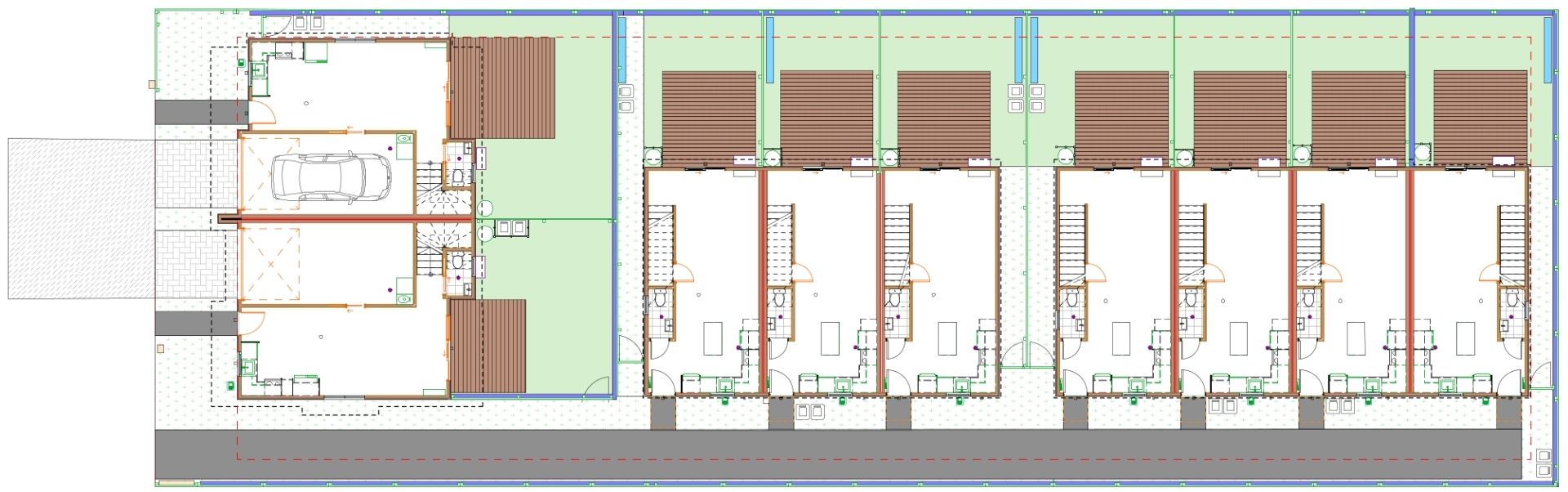 Miller Terraces Siteplan