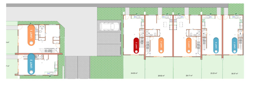 Trimmer floor plan layout design