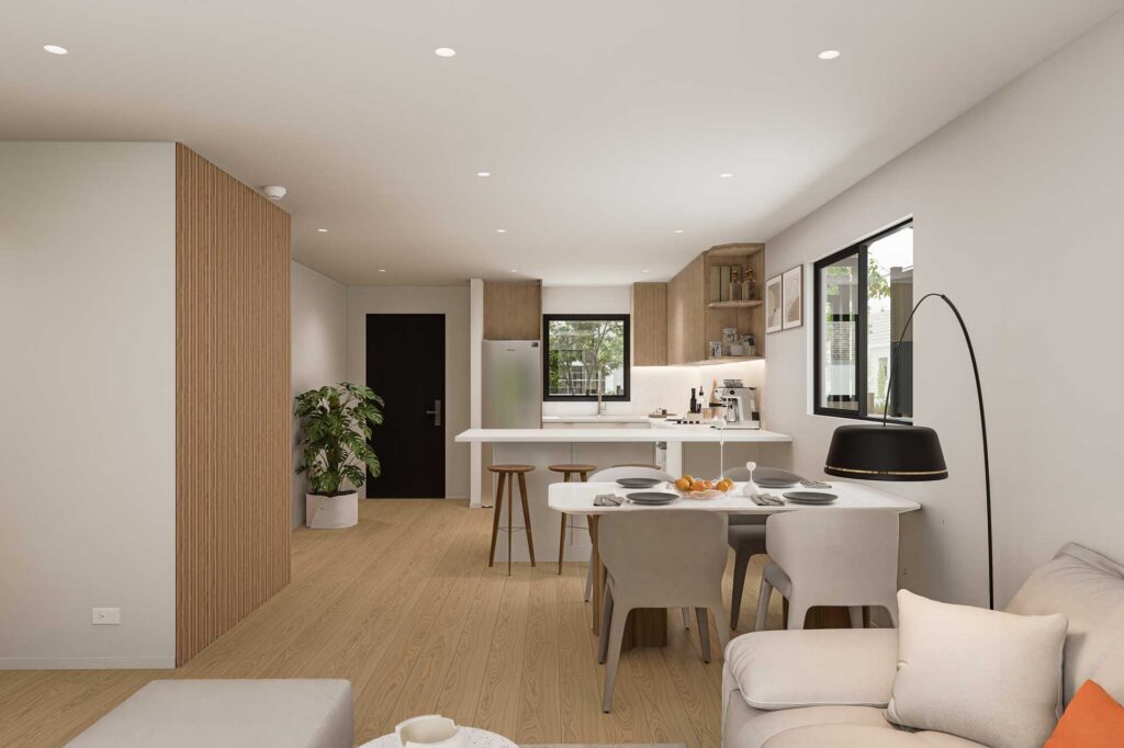 3 bedroom open plan layout chevis and marriott