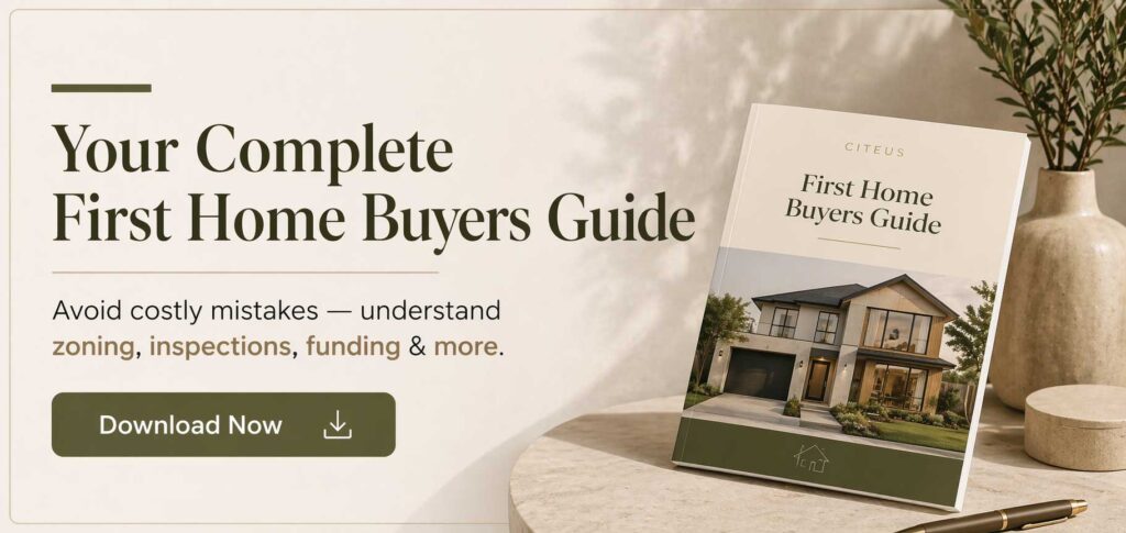First home buyer guide banner