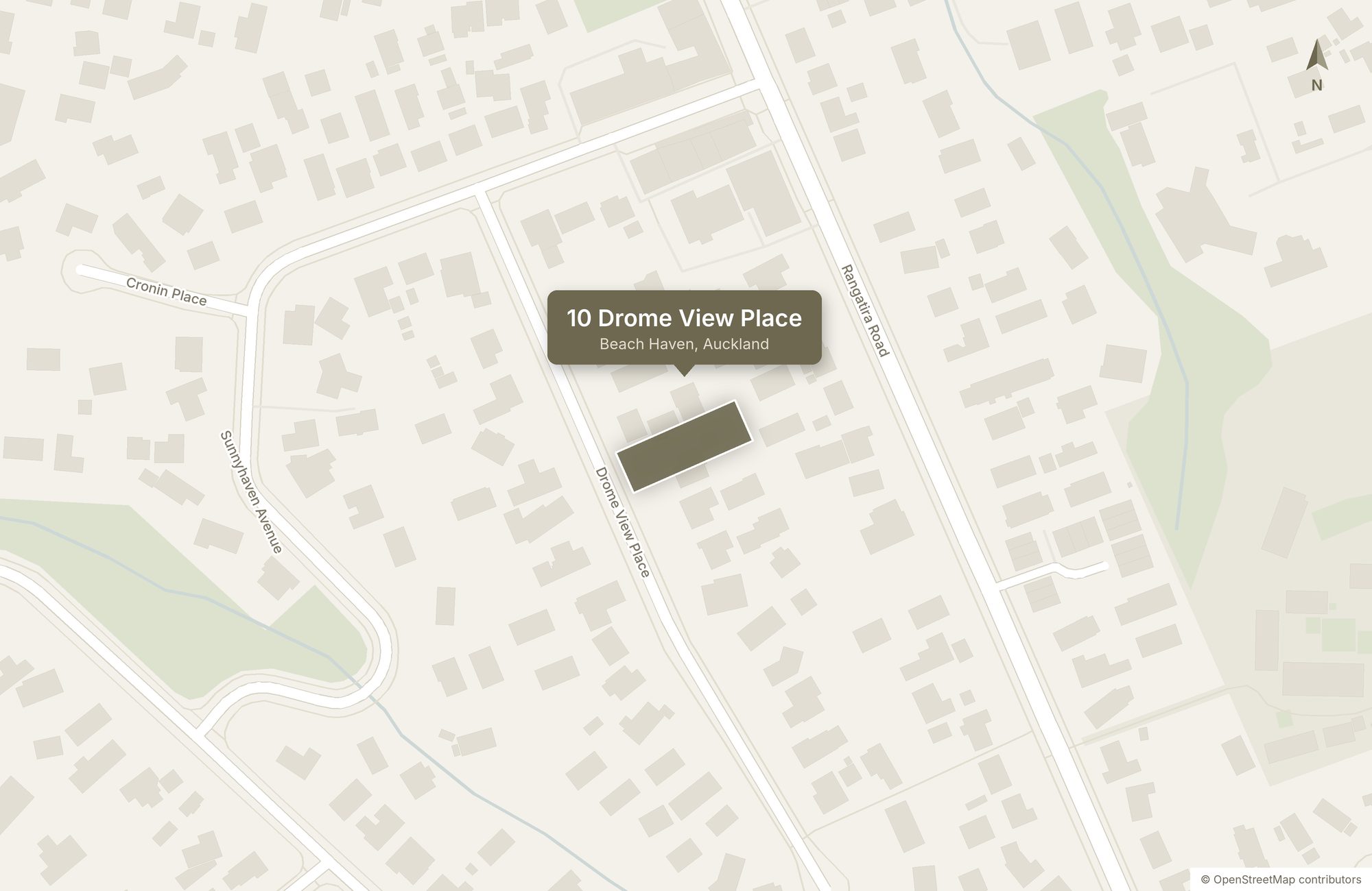 10 Drome View Pl Site map