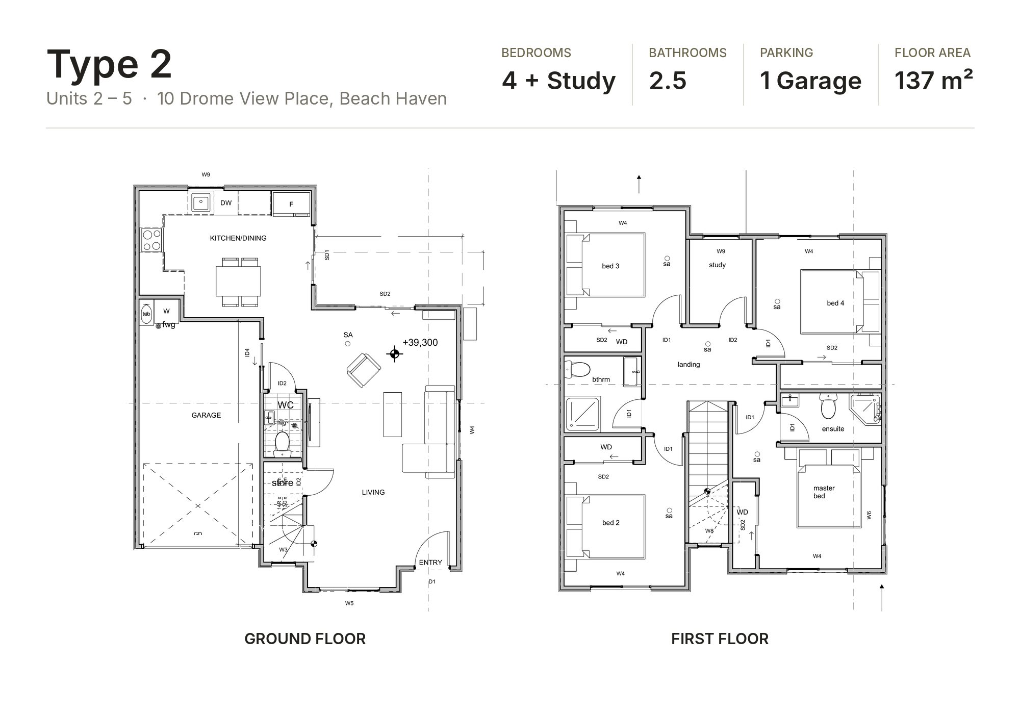 10 Drome View Pl Type 2 Units 2–5