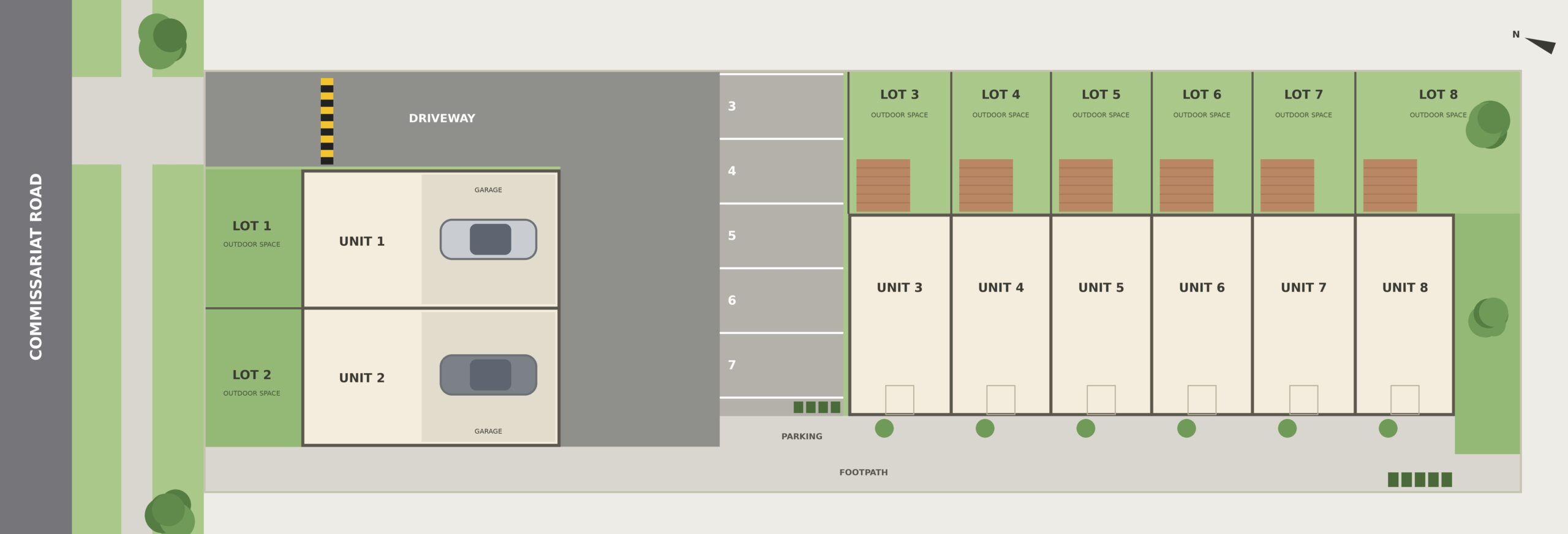 28 Commissariat Rd Site plan scaled