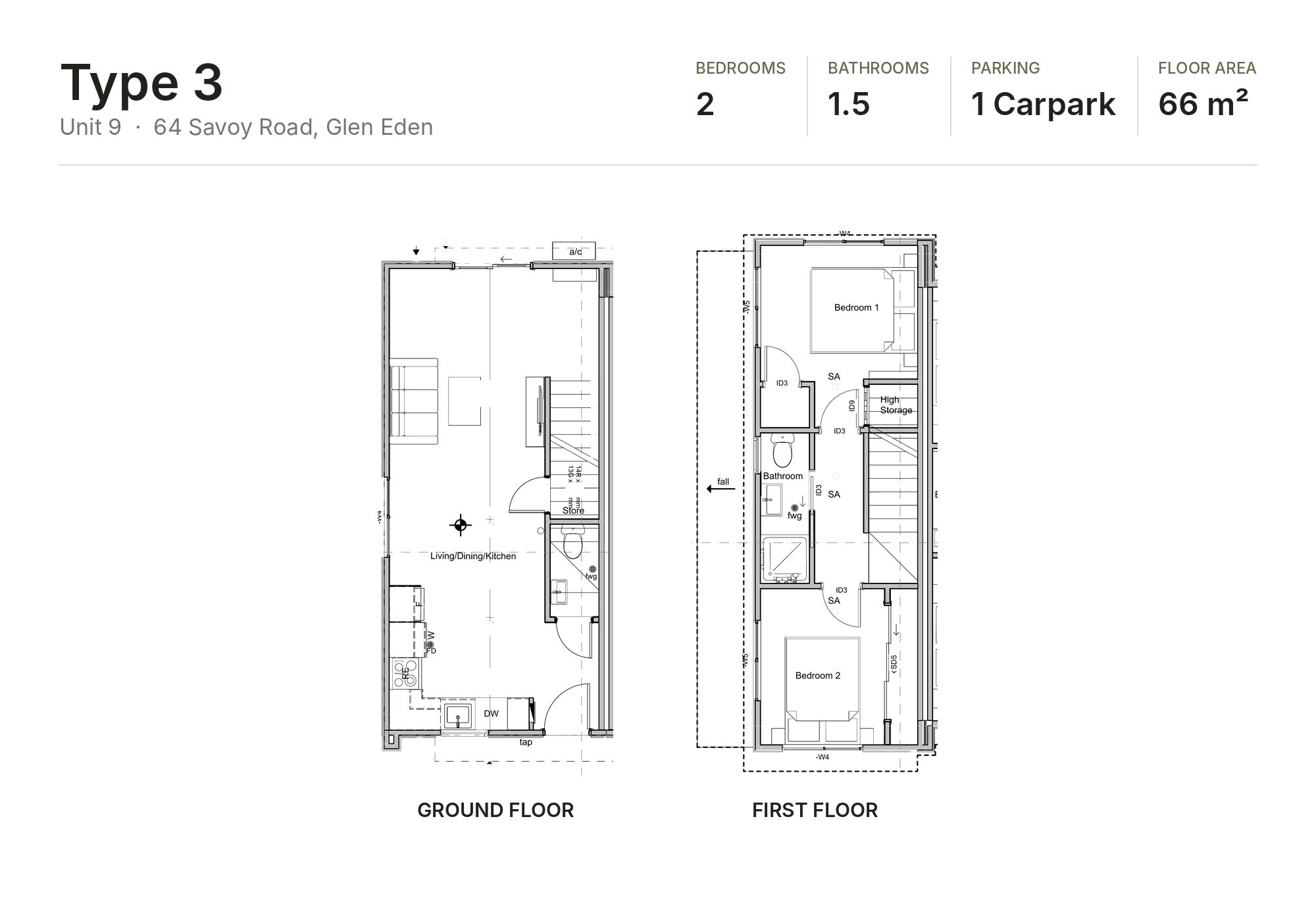 64 Savoy Rd Type 3 Unit 9